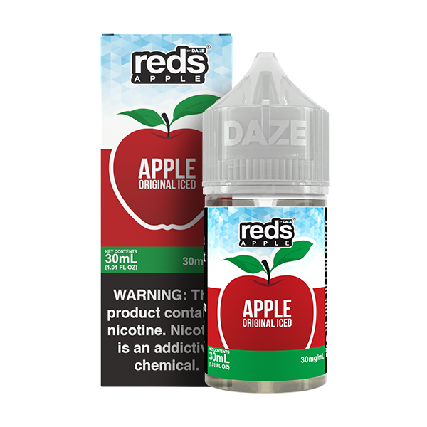 Apple Ice Salt Nic E-Liquid 30ML - Reds Apple