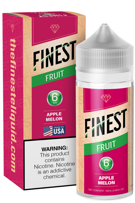Apple Melon Freebase E-Liquid Fruit Edition 100ML - The Finest