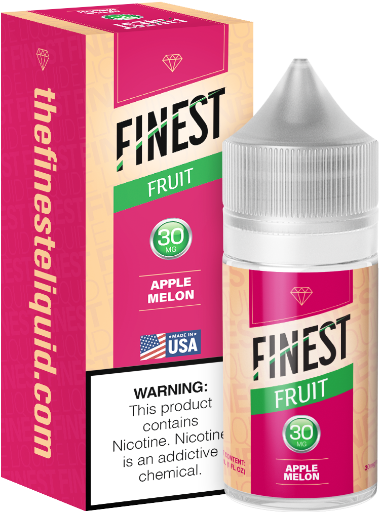 Apple Melon Salt Nic E-Liquid Fruit Edition 30ML - The Finest