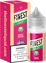 Apple Melon Salt Nic E-Liquid Fruit Edition 30ML - The Finest