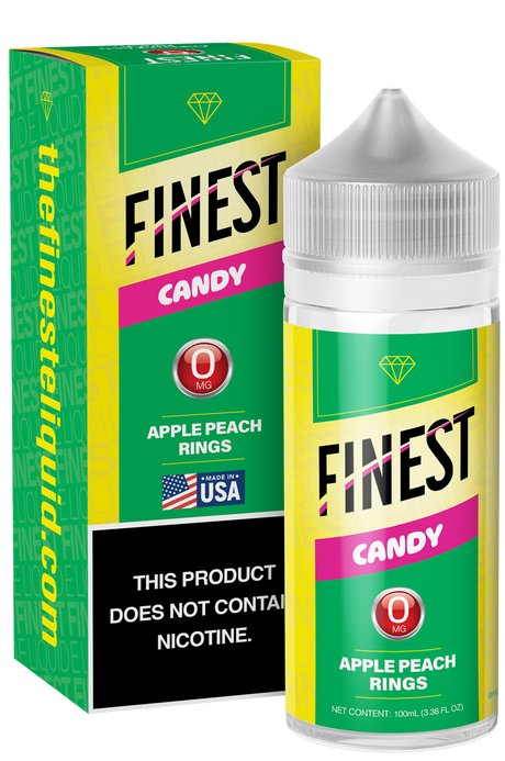 Apple Peach Rings Freebase E-Liquid Candy Edition 100ML - The Finest