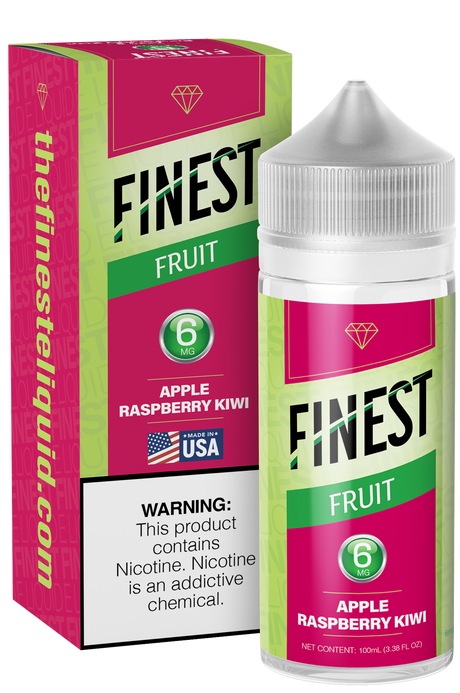 Apple Raspberry Kiwi Freebase E-Liquid Fruit Edition 100ML - The Finest