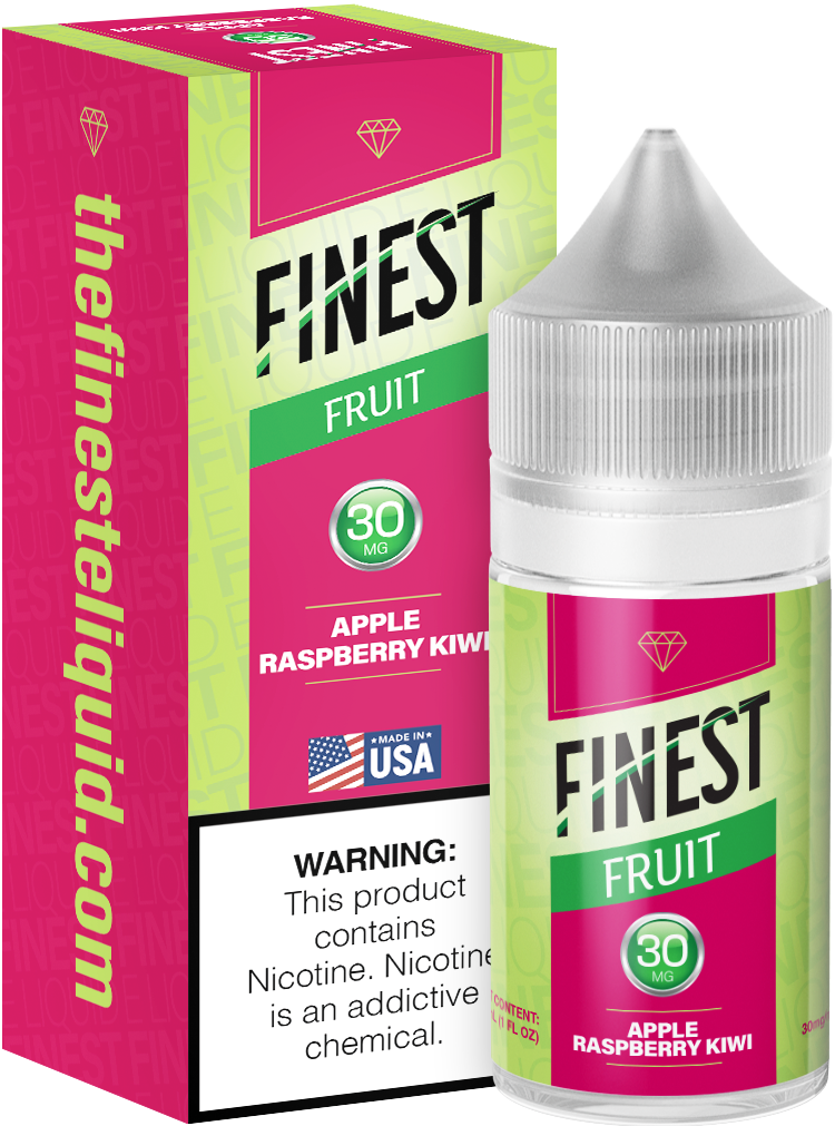 Apple Raspberry Kiwi Salt Nic E-Liquid Fruit Edition 30ML - The Finest