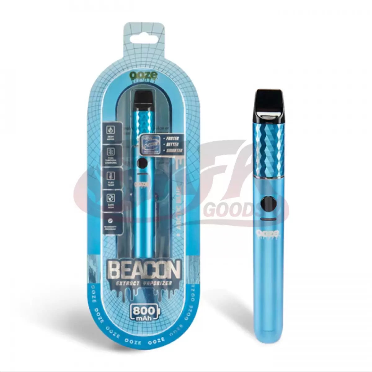 Arctic Blue Beacon Wax/Dry Vaporizer - Ooze