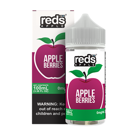 Berries FB E-Liquid 100ML - Reds Apple