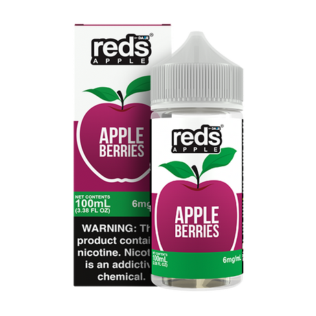 Berries FB E-Liquid 100ML - Reds Apple