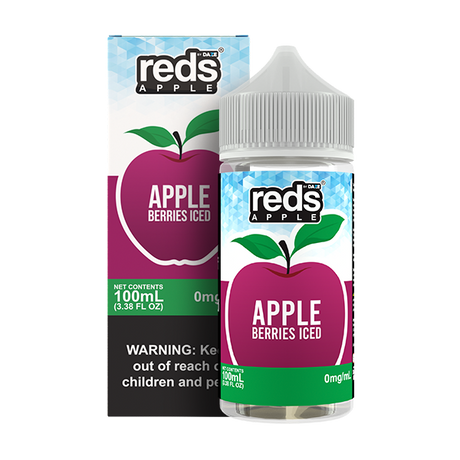Berries Ice FB E-Liquid 100ML - Reds Apple