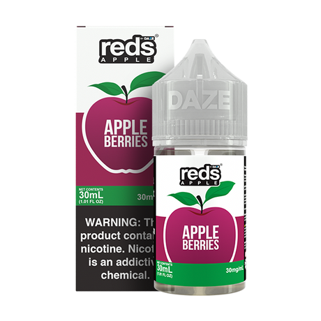 Berries Salt Nic E-Liquid 30ML - Reds Apple