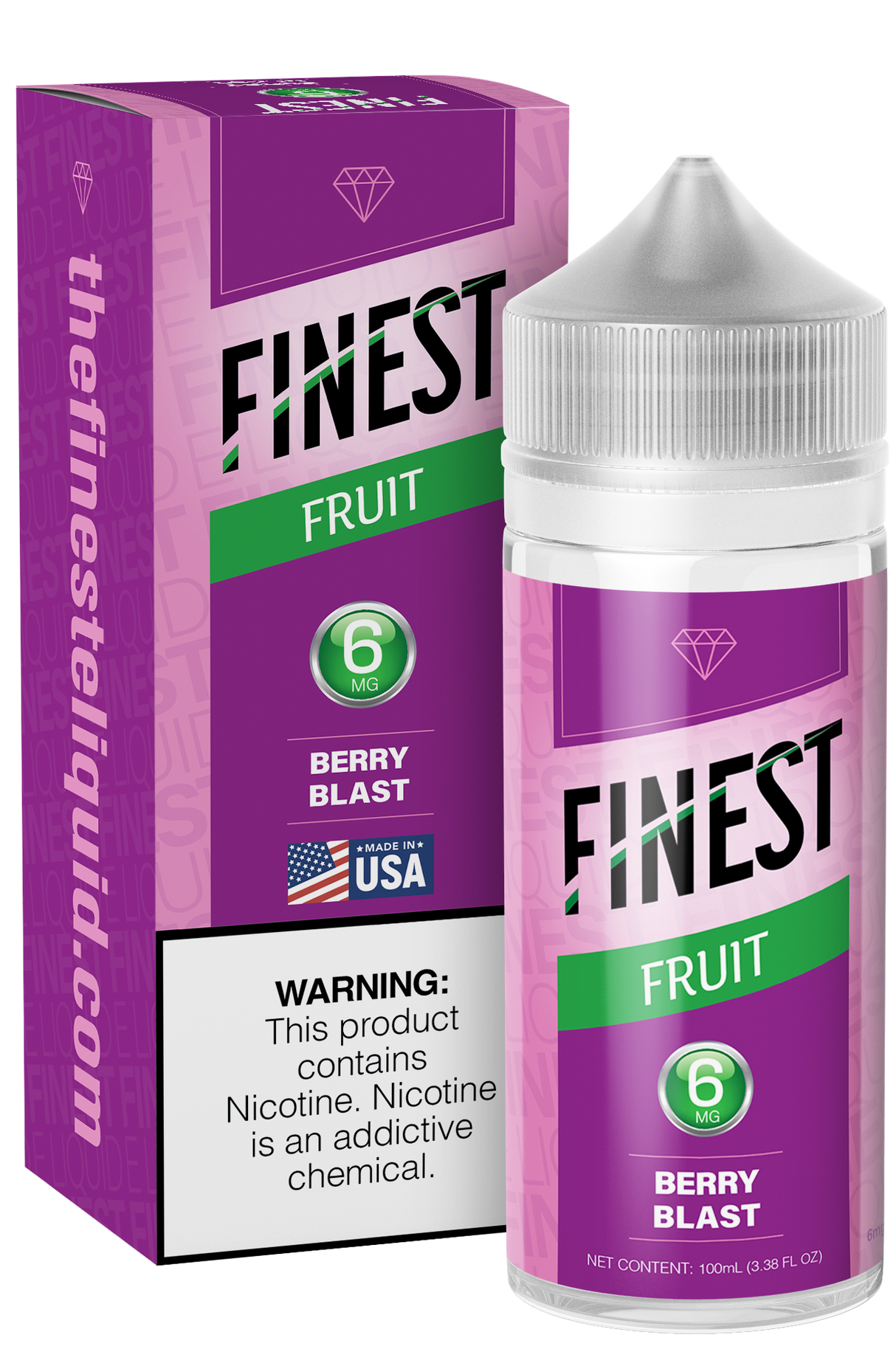 
Berry Blast Freebase E-Liquid Fruit Edition 100ML - The Finest