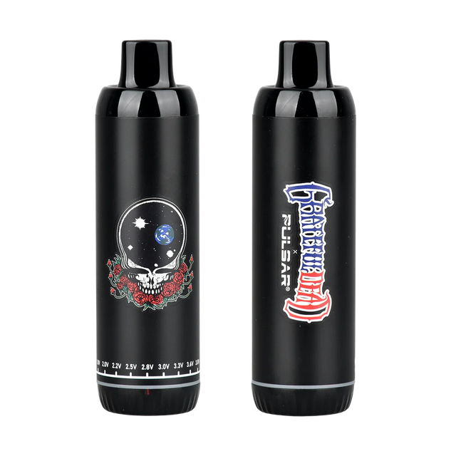 Black Grateful Dead X 510 DL 3.0 Cartridge Vaporizer - Pulsar