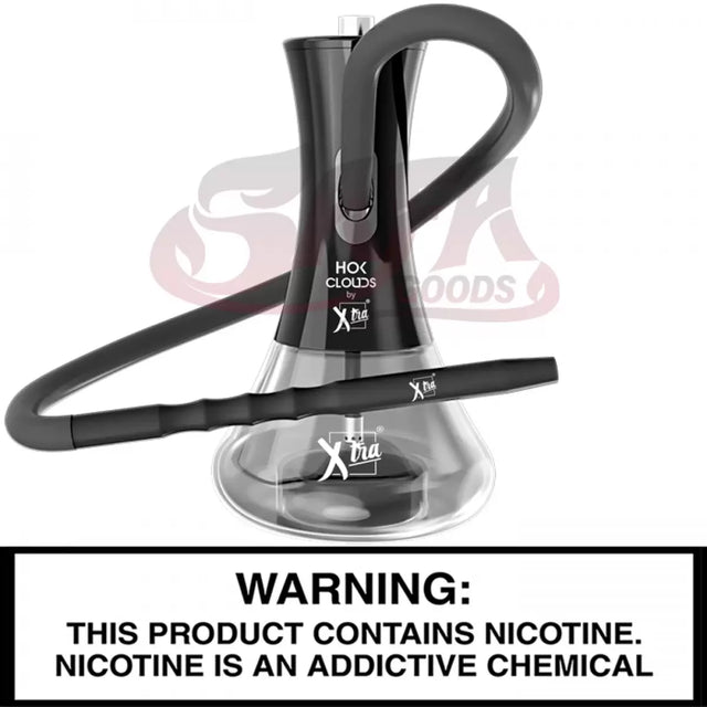 Black Hookah Kit - HOK Clouds