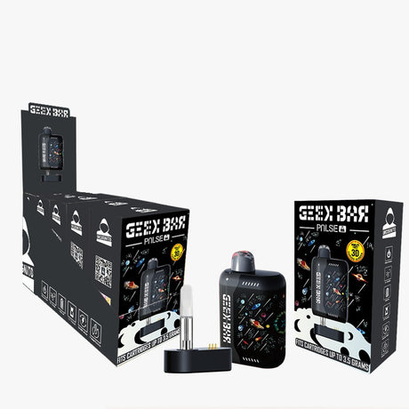 Black Incognito Cartridge Battery [5PC] - Geek Bar Pulse