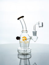 Black Tsunami 6” Mini Egg Dab Rig – Glass Pipe