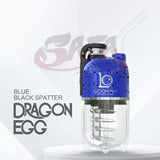 Blue-Black Spatter Dragon Egg Splatter Edition -Lookah