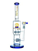 Blue 14" Tsunami Showerhead Stereo Water Pipe