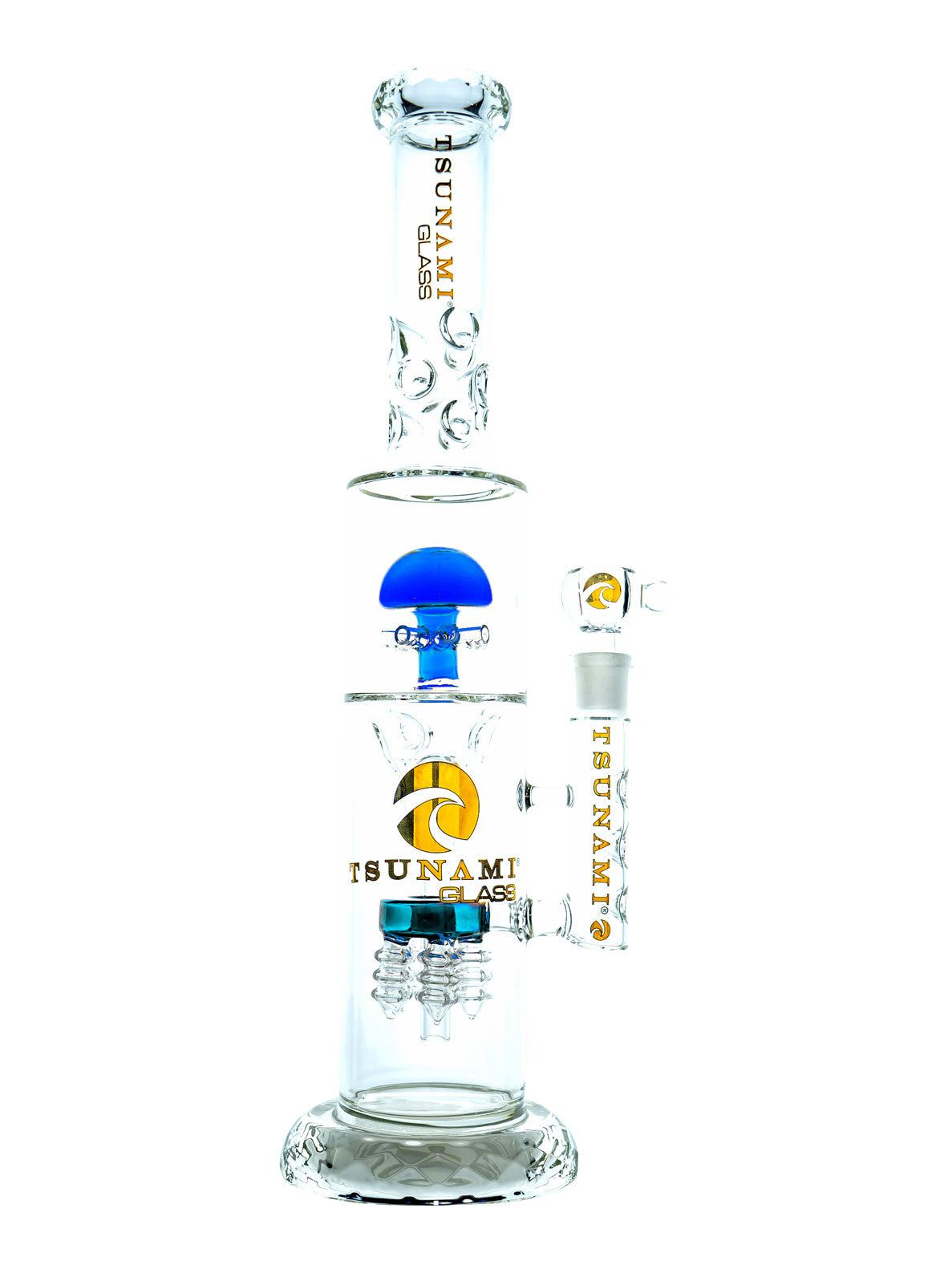 Blue 18-Inch Tsunami Electric Showerhead Sprinkler WP