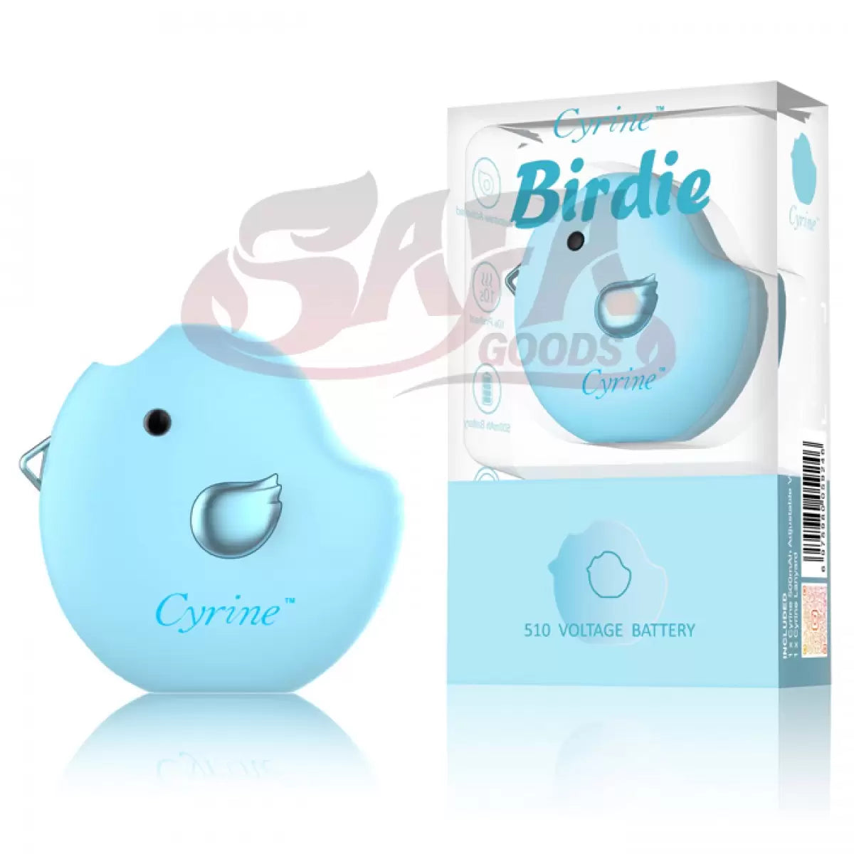 Blue 510 Thread Cartridge Battery - Cyrine Birdie