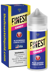 Blue Berries Lemon Swirl Freebase E-Liquid Candy Edition 100ML - The Finest