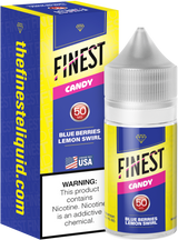 Blue Berries Lemon Swirl Salt Nic E-Liquid Candy Edition 30ML - The Finest