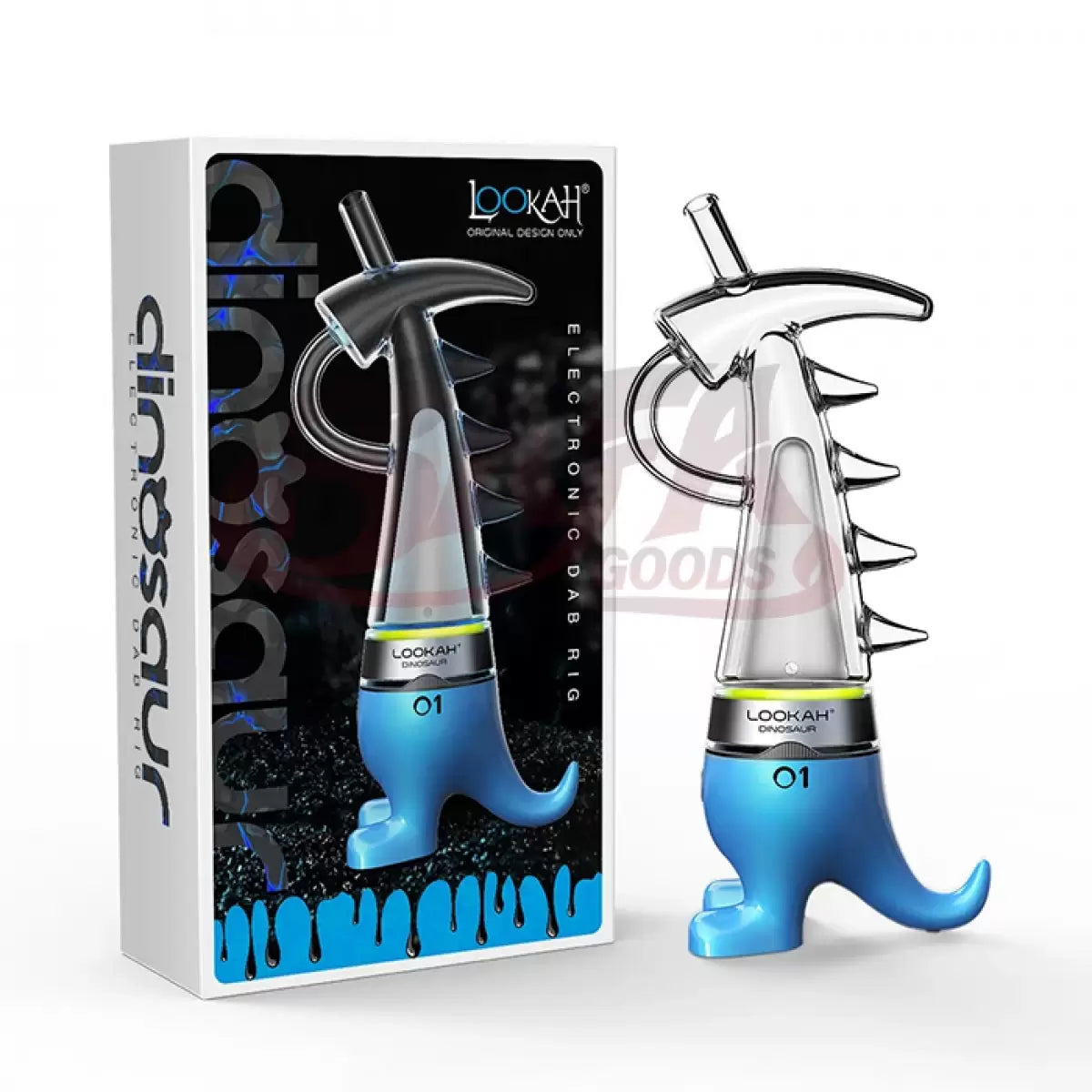 Blue Dinosaur Electronic Dab Rig - Lookah