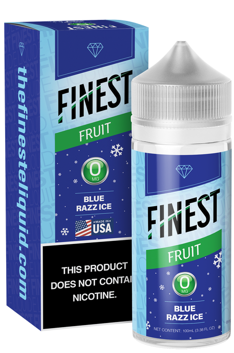Blue Razz Ice Freebase E-Liquid Fruit Edition 100ML - The Finest