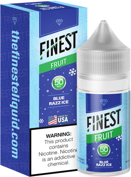 Blue Razz Ice Salt Nic E-Liquid Fruit Edition 30ML - The Finest