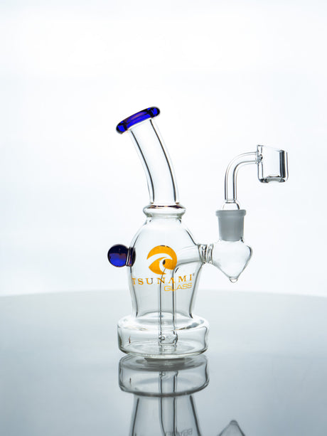 Blue Tsunami 6” Mini Egg Dab Rig – Glass Pipe