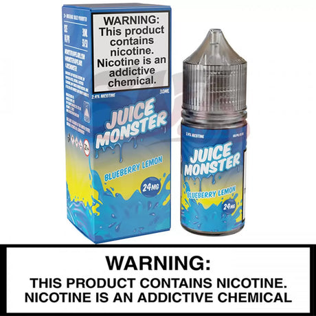 Blueberry Lemon Salt Nic E-Liquid 30ML - Juice Monster