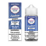 Blueberry Tart Freebase E-Liquid 100ML - Dinner Lady