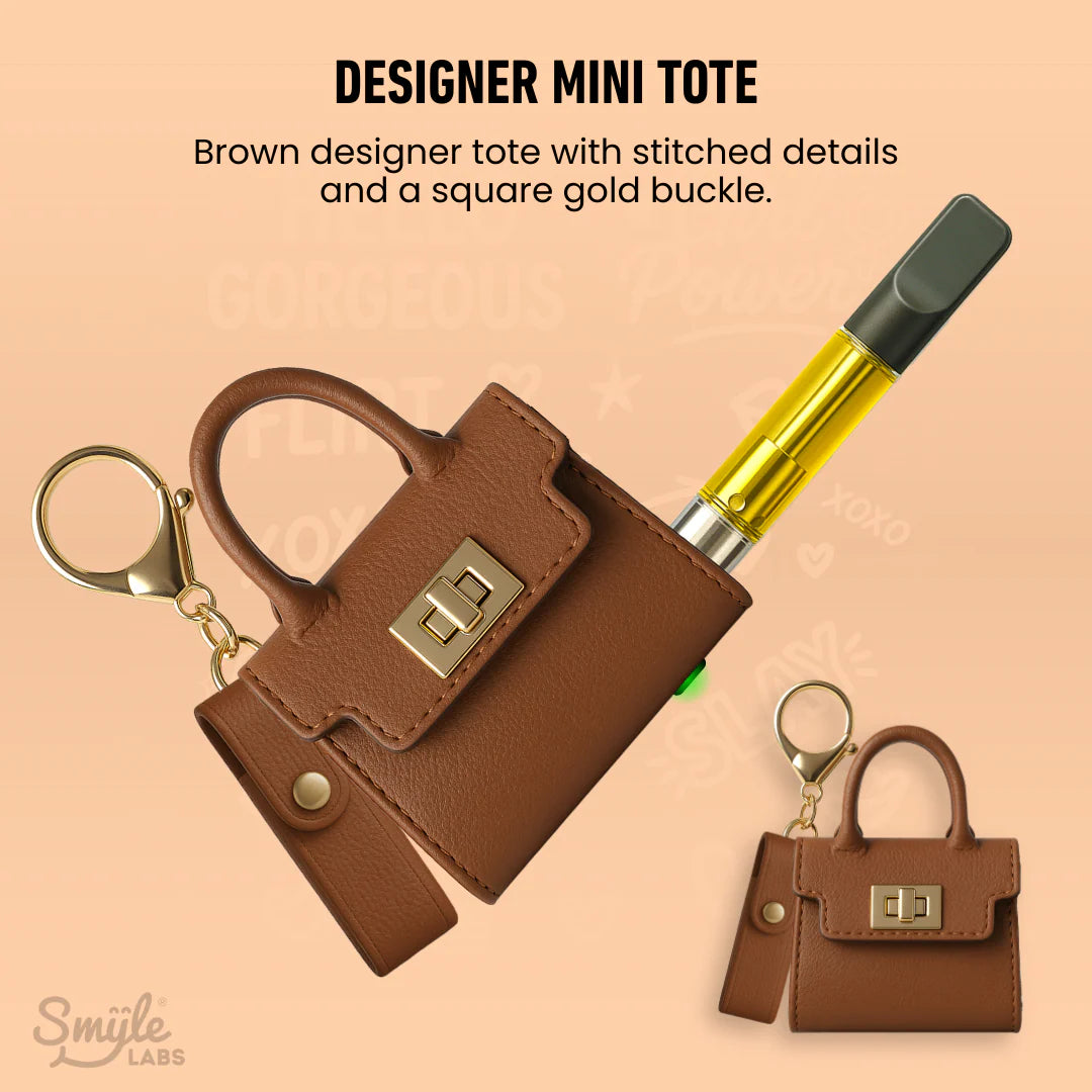 Brown Hermione Pursejamin Battery - Smyle Labs
