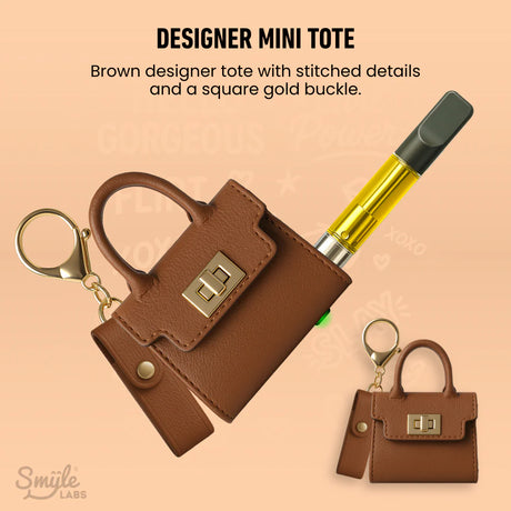Brown Hermione Pursejamin Battery - Smyle Labs