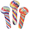 Colorful Visions Glass Spoon Pipe - Pulsar