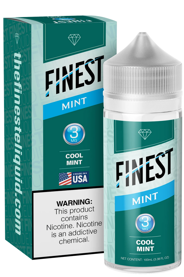 Cool Mint Freebase E-Liquid Mint Edition 100ML - The Finest