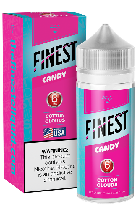 Cotton Clouds Freebase E-Liquid Candy Edition 100ML - The Finest