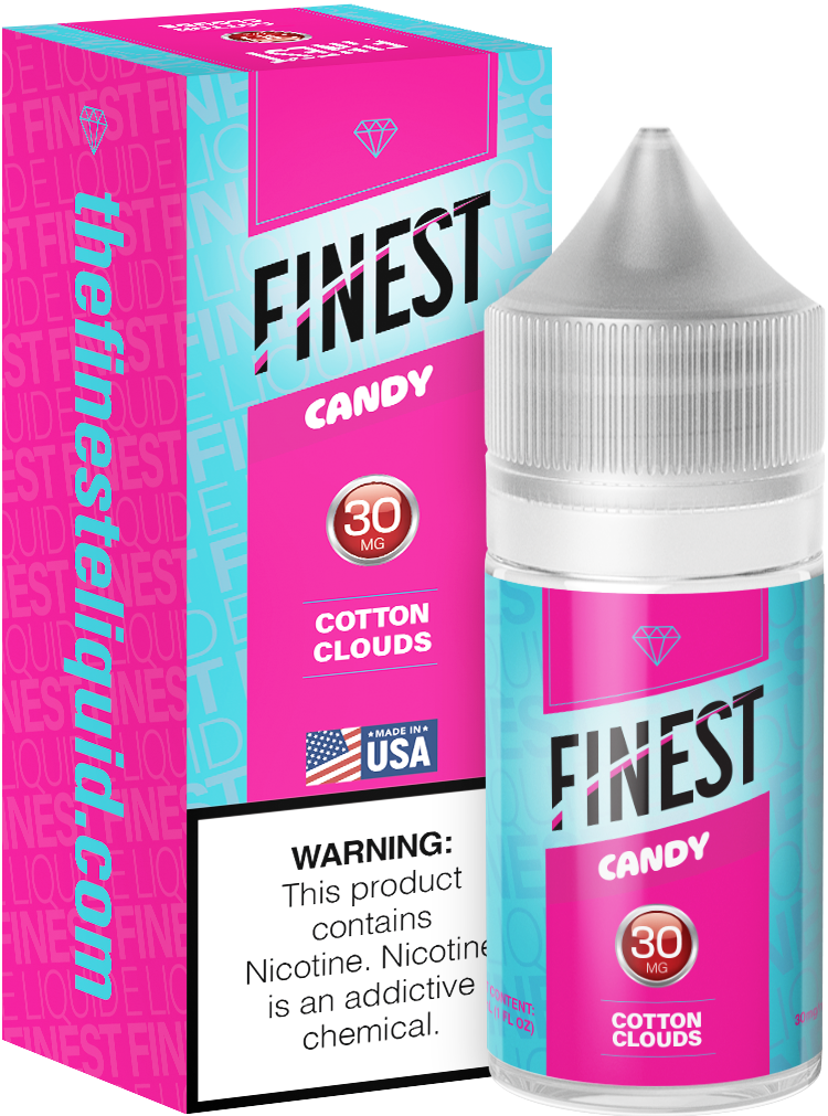 Cotton Clouds Salt Nic E-Liquid Candy Edition 30ML - The Finest
