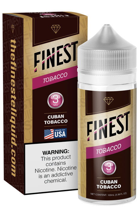 Cuban Tobacco Freebase E-Liquid Tobacco Edition 100ML - The Finest