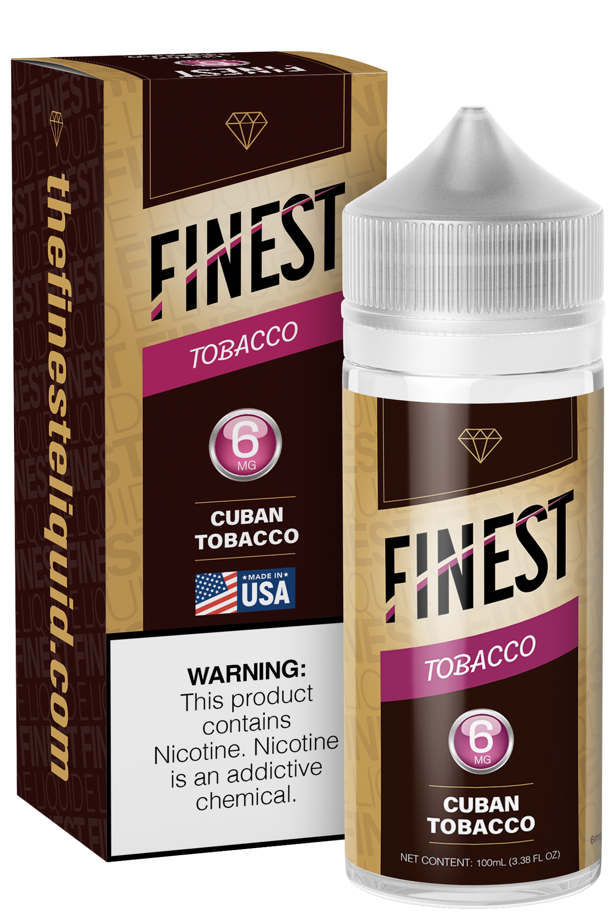 Cuban Tobacco Freebase E-Liquid Tobacco Edition 100ML - The Finest