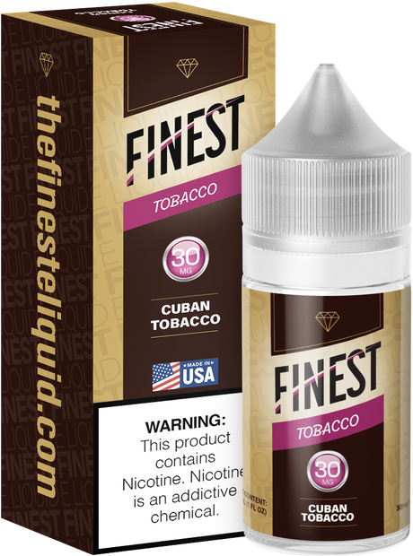 Cuban Tobacco Salt Nic E-Liquid Tobacco Edition 30ML - The Finest
