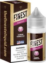 Cuban Tobacco Salt Nic E-Liquid Tobacco Edition 30ML - The Finest