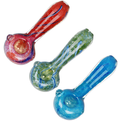 Ethereal Rivulet Spoon Pipe 3.5" Asst. Colors - Pulsar