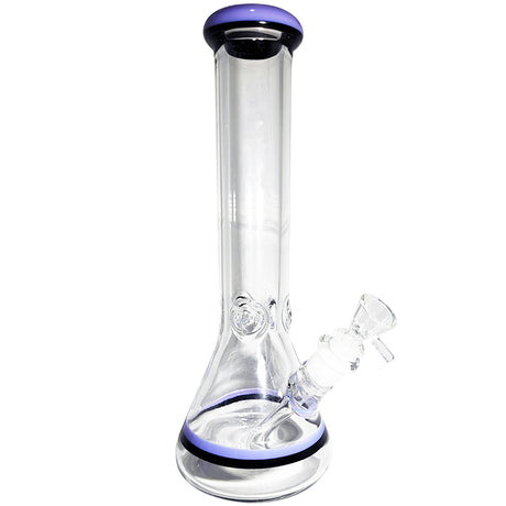 Flared Based Clear Beaker - Glass Water Pipe