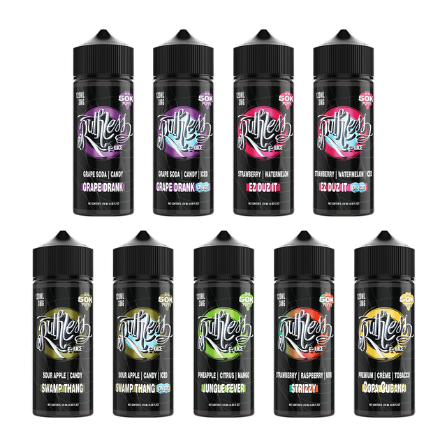 Freebase E-Liquid 120ML Bottles - Ruthless Premium