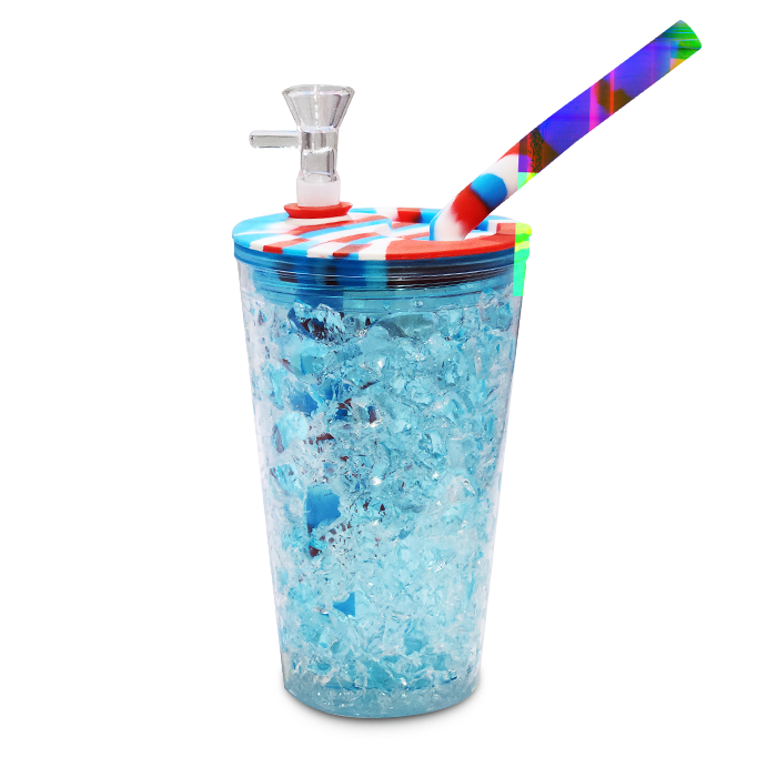 Freeze Cooling Silicone Cup Bubblers