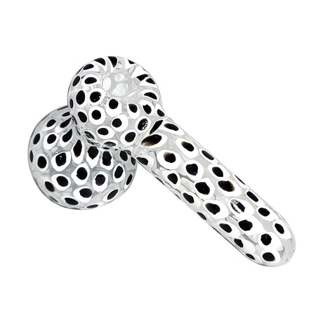 Glass Bubbler Polka Dot Design