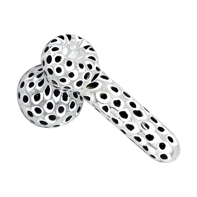 Glass Bubbler Polka Dot Design