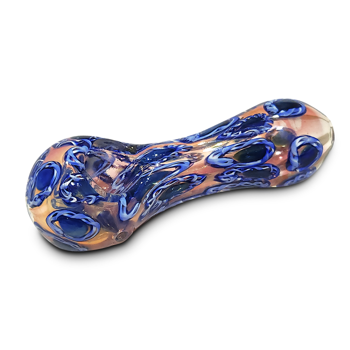 Glass Hand Pipe w/ Milli Design