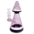 Glass Water Pipe Angled Cone Beaker