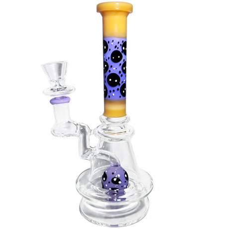 Glass Water Pipe Astral Mushroom Design