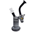 Glass Water Pipe Zebra Design