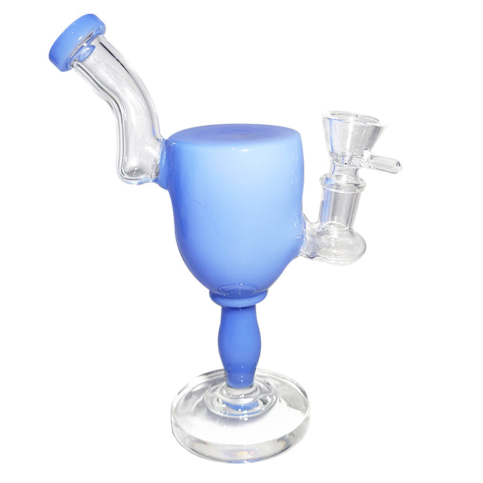 Glass water pipe inline percolator design
